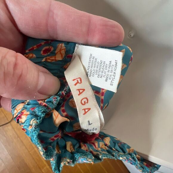 Raga Somewhere In The Paradise Dress Nwt Size Large - Picture 5 of 7